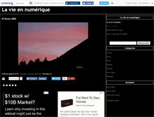 Tablet Screenshot of lavieennumerique.canalblog.com