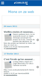 Mobile Screenshot of mioneonzeweb.canalblog.com