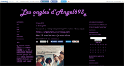Desktop Screenshot of angelsnails.canalblog.com