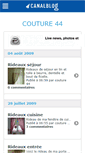 Mobile Screenshot of couture44.canalblog.com