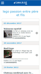 Mobile Screenshot of legopassion.canalblog.com