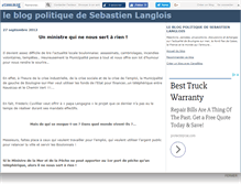 Tablet Screenshot of langloiseb.canalblog.com