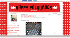 Desktop Screenshot of happypalourdes.canalblog.com