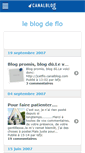 Mobile Screenshot of cgblog.canalblog.com
