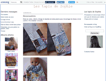 Tablet Screenshot of lestapisdesophie.canalblog.com