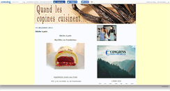 Desktop Screenshot of copinecuisine.canalblog.com