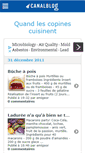 Mobile Screenshot of copinecuisine.canalblog.com
