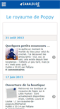 Mobile Screenshot of leroyaumedepoppy.canalblog.com