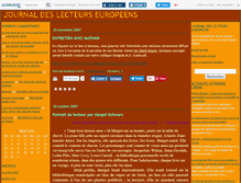 Tablet Screenshot of lecteureuropeen.canalblog.com