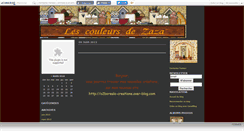 Desktop Screenshot of couleursdezaza.canalblog.com