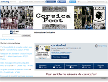 Tablet Screenshot of corsicafoot.canalblog.com