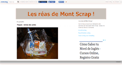 Desktop Screenshot of montscrap.canalblog.com