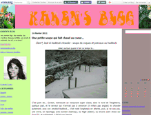 Tablet Screenshot of karensblog.canalblog.com