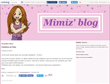 Tablet Screenshot of mimyz.canalblog.com