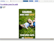 Tablet Screenshot of nulencuisine.canalblog.com