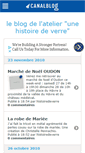 Mobile Screenshot of histoiredeverre.canalblog.com