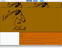 Tablet Screenshot of chevauxasauver00.canalblog.com