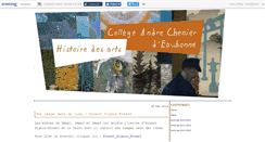 Desktop Screenshot of lhistoiredesarts.canalblog.com