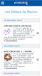 Mobile Screenshot of lesswapsdemanou.canalblog.com