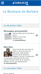 Mobile Screenshot of barbaracreas.canalblog.com