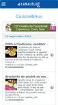 Mobile Screenshot of cuisinetmoi.canalblog.com