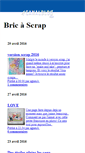 Mobile Screenshot of bricascrap11.canalblog.com