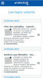 Mobile Screenshot of lestapisvolants.canalblog.com
