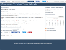 Tablet Screenshot of labruteastuce.canalblog.com