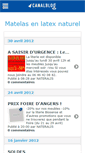 Mobile Screenshot of matelaslatex.canalblog.com