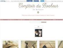 Tablet Screenshot of boutiquebonheur.canalblog.com