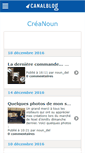 Mobile Screenshot of creanoun.canalblog.com