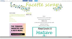Desktop Screenshot of facettescrap.canalblog.com