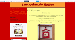 Desktop Screenshot of lescreasdebelisa.canalblog.com