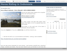Tablet Screenshot of horseridingkuta.canalblog.com