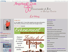 Tablet Screenshot of angeliquezrak.canalblog.com