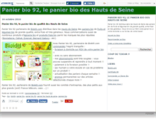 Tablet Screenshot of panierbio92.canalblog.com