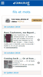 Mobile Screenshot of filsetmots.canalblog.com