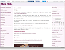 Tablet Screenshot of melomeli.canalblog.com