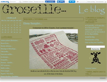 Tablet Screenshot of groseilleblog.canalblog.com