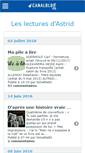 Mobile Screenshot of lecturesdastrid.canalblog.com