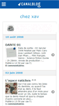 Mobile Screenshot of chezxav.canalblog.com