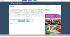 Desktop Screenshot of ideecadeaux.canalblog.com