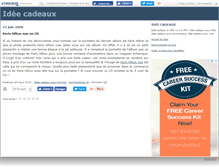 Tablet Screenshot of ideecadeaux.canalblog.com
