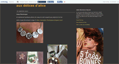 Desktop Screenshot of odelicesdalice.canalblog.com
