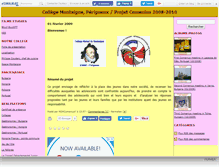 Tablet Screenshot of comenius2009.canalblog.com