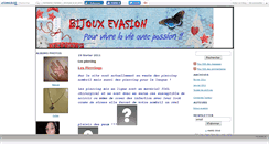 Desktop Screenshot of bijouxevasion.canalblog.com
