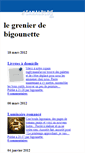 Mobile Screenshot of bigounette.canalblog.com