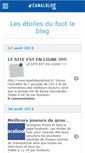 Mobile Screenshot of lesetoilesduf.canalblog.com