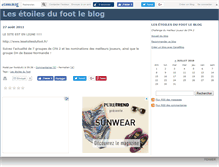Tablet Screenshot of lesetoilesduf.canalblog.com