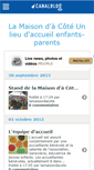 Mobile Screenshot of lamaisondacote2.canalblog.com